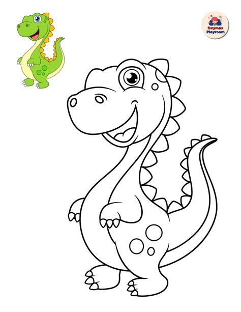 coloring pages  children dinosaurs