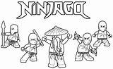 Ninjago Coloring Pages Jay Lego Getdrawings sketch template