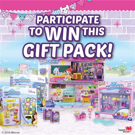 participate  win  gift pack happy places
