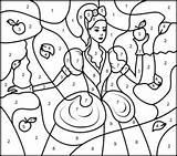 Number Printable Color Princess Coloring Pages Snow Numbers Princesses Colour Colouring Hard Kids Sheets Printables Paint Activities Access sketch template