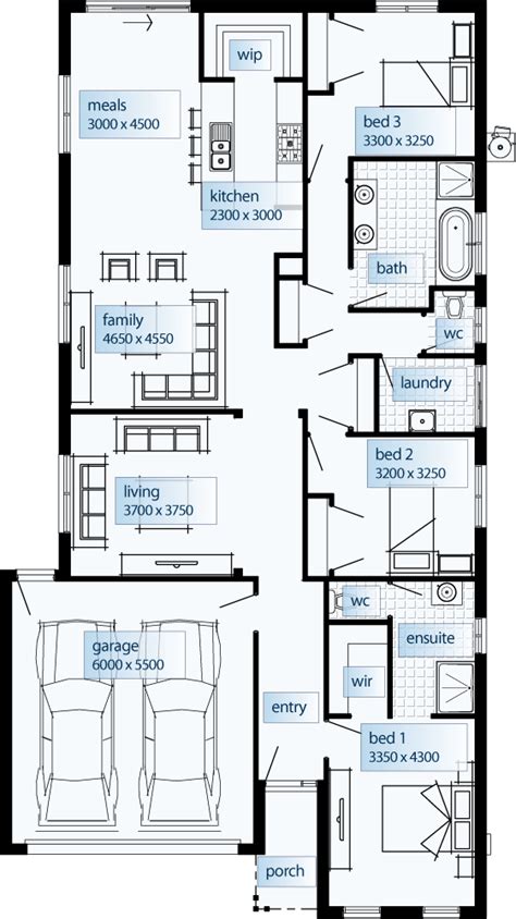 madison  floor plan  simonds homes australian house plans australian homes simonds homes