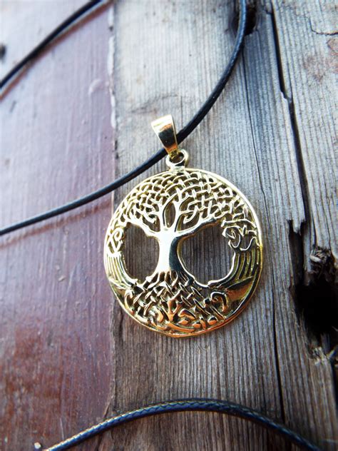 bronze tree  life pendant