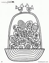 Easter Coloring Basket Egg Pages Sheet Empty Drawing Made Joel Clipart Eggs Colouring Collection Print Library Sheets Popular Drawings Clip sketch template