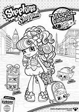 Shopkins Shoppies Coloring Pages Macy Macaron Kids Shoppie Shopkin Getcolorings Colorings Fun sketch template