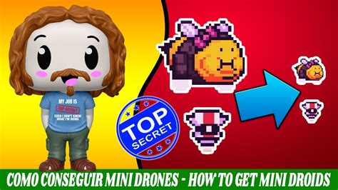 como conseguir mini drones    mini droids forager guia facil youtube