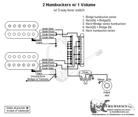 guitar wiring diagrams  pickups  guitar  pickup wiring diagram wiring diagram