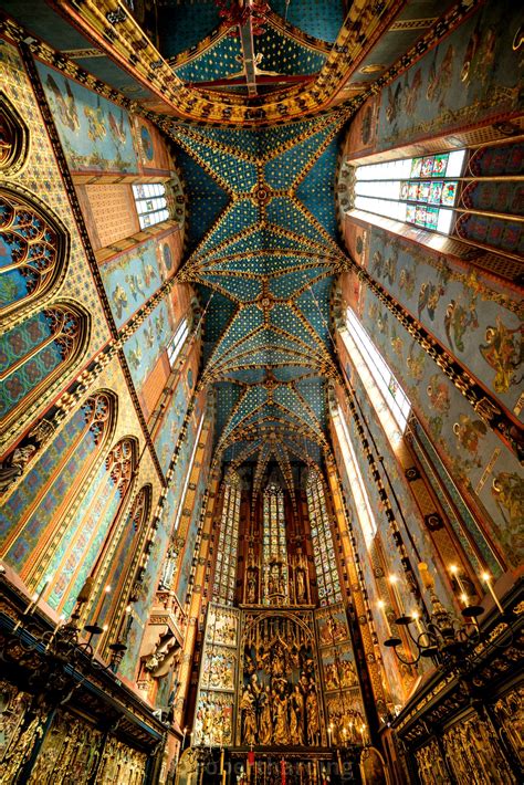 st marys basilica krakow poland   designs  art