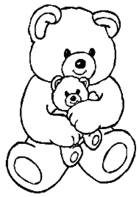 gros  bears  cubs kids coloring pages
