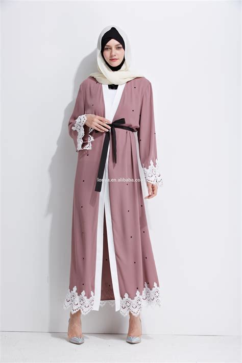 fashionable muslim cardigan women wear islamic clothing