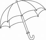 Umbrella Clip Clipart Drawing Outline Cliparts Coloring Pages Umbrellas Closed Color Line Clipartion Cliparting Bblack Library Optimisation Clipartix Rain Drawings sketch template