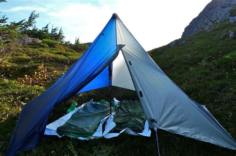 tarp shelter   tent  backpacking  camping