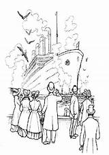 Titanic Coloring Kids Pages Rms Fun Colouring Ship Sheets Adult Printable Luxury Kleurplaat Movie Books Enthusiast Interested Children Used Will sketch template
