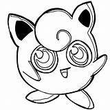 Jigglypuff Coloring Wecoloringpage sketch template