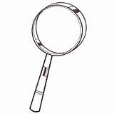 Magnifying Glass Outline Designs Embroiderydesigns Slam Grand Embroidery sketch template
