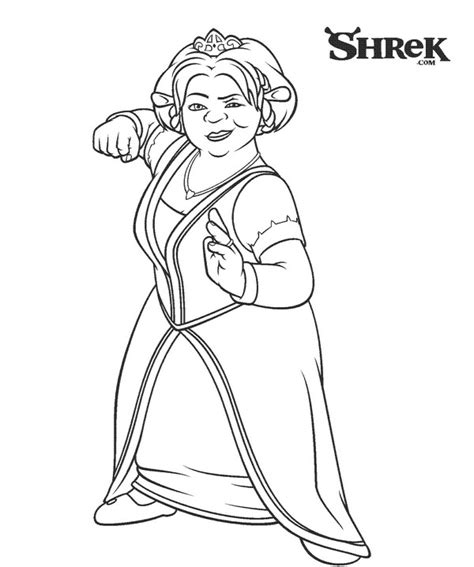 Shrek 115209 Animation Movies – Free Printable Coloring Pages