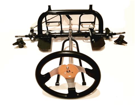 front frame basic steering wheel stub axle  kart buggy chassis kit project ebay