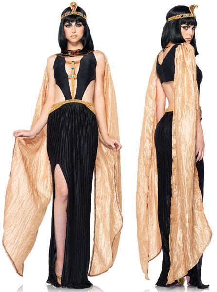 Regal Elegant Cleopatra Costume Gown And Headpiece By Leg Avenue