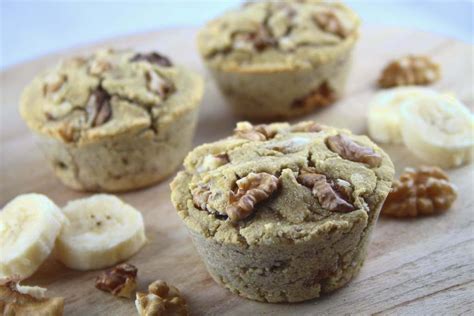 paleo bananen walnuss muffins lebensmittel essen  carb muffins