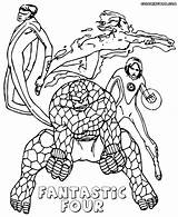 Fantastic Coloring Pages Four sketch template