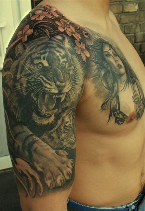 Tiger Shoulder Tattoo Shoulder Tattoo Tattoos Shoulder Tattoos For
