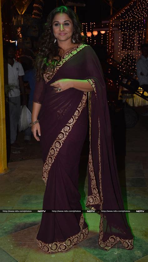 wedding and jewellery vidya balan saree collection with blouse of