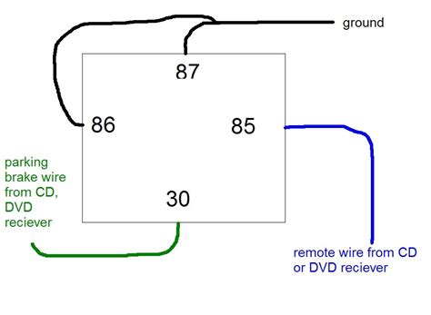 diagram wiring diagram bypass relay mydiagramonline