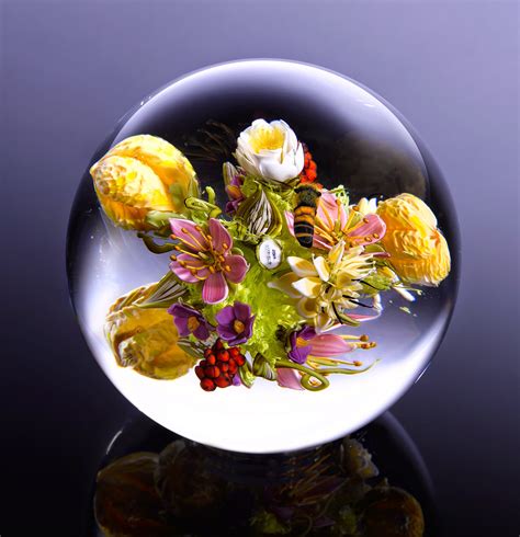 Simply Creative Glass Paperweights By Paul J Stankard