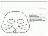 Easter Printable Masks Coloring Bunny Face Pages sketch template