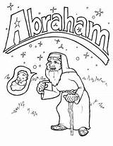Abraham Coloring Pages Printable Sunday Sarah School Lincoln Kindergarten Getcolorings Sheet sketch template