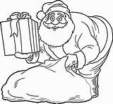 Santa Claus Coloring Pages Kids Mrs Colouring Printable Template Christmas Print Color Book Father Presents Templates Under Amazing Getcolorings Gifts sketch template