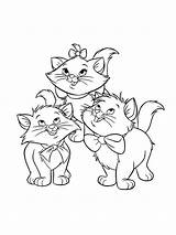 Marie Coloring Pages Disney Cat Aristocats Printable Berlioz Sheets Printables Toulouse Duchess Color Disneyclips Cartoon Template Book Gif Kids Print sketch template