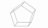 Prism Pentagonal Dimensional Prisms sketch template
