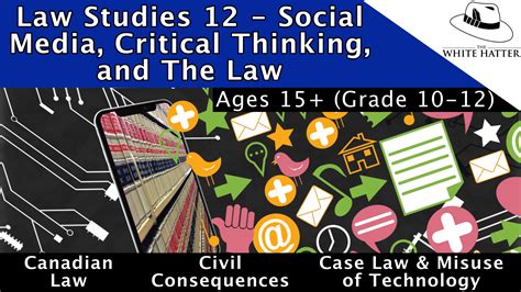 law studies  social media critical thinking   law