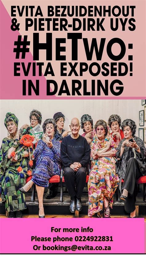 Evita Exposed He Two Evita Se Perron