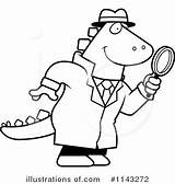 Clipart Detective Illustration Royalty Thoman Cory Rf sketch template