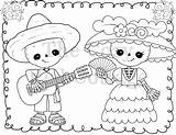 Dia Muertos Los Preschool Activities Color Print Coloring Learning Coco Family Movie Work Matching Game Night Recognition Cardstock Way Great sketch template