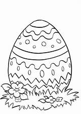 Coloring Easter Spring Egg Print Kids Advertisement sketch template