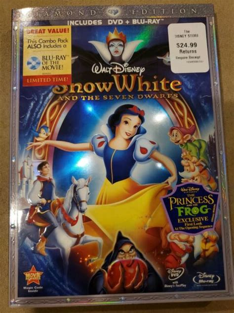 Walt Disney Snow White And The Seven Dwarfs Diamond Edition Blu Ray