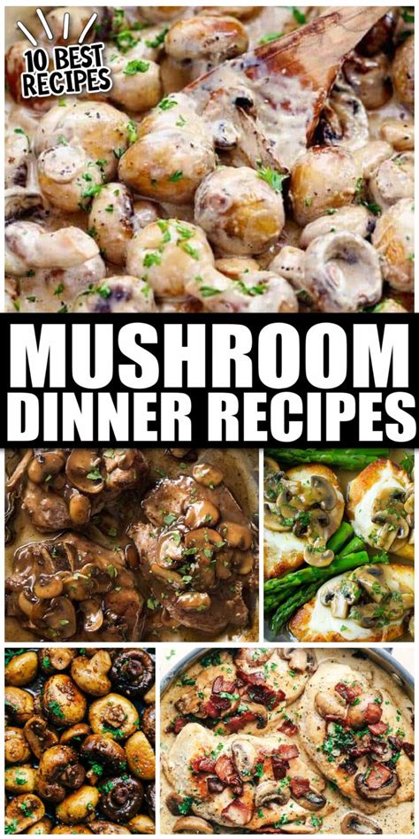 mushroom dinner recipes     blog recipes