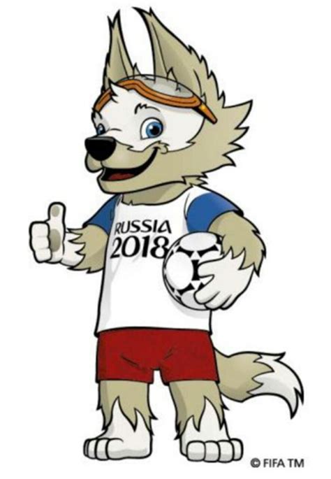 pin de olivia fitri em footballs mascote da copa 2018 copa do mundo e copa russia 2018