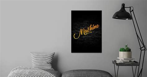 machine poster  graphix displate