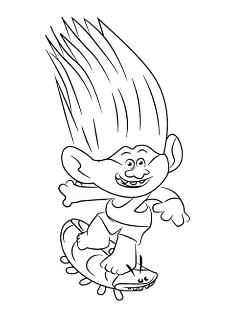 trolls     trolls kids coloring pages