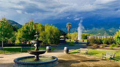 Old Faithful Geyser Of California Visit Calistoga