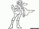 Superhero Coloring Template Female Girls Pages Drawing Outline Villain Superheroes Clipart Printable Templates Line Getdrawings Marvel Library Sketch Popular sketch template