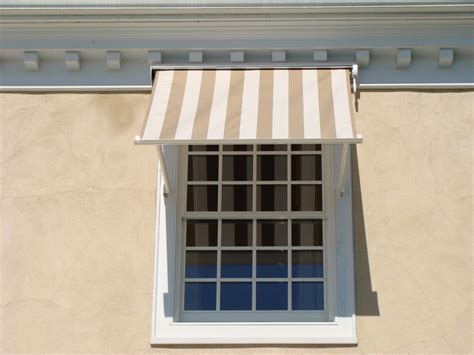 window awnings provide shade protection   sun  monthly air conditioning costs