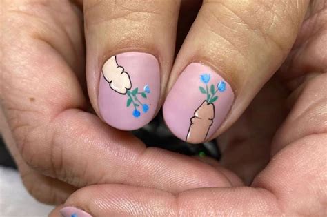 this penis themed nail art is going viral — photos allure