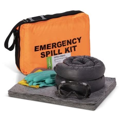 spilltech universal emergency spill kit creative safety supply