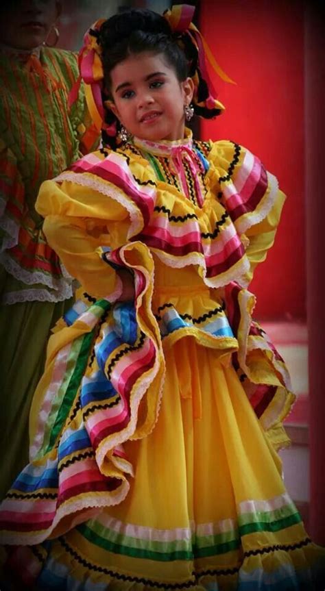 Traje Tipico De Mexico Mexican Costume Mexican Party Folk Costume