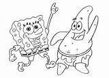 Spongebob Coloring Bob Pages Sponge Boys Patrick Kids Color Squarepants Dancing Printable Drawing Cartoon Sheets Print Visit Disney Cartoons Squidward sketch template