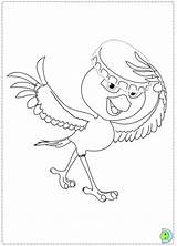 Rio Coloring Pages Blue Template sketch template